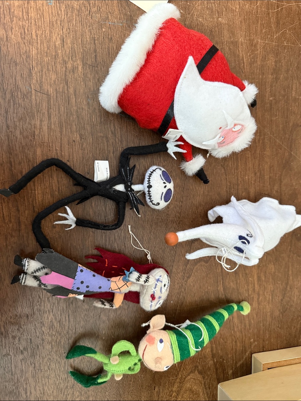 Disney Nightmare Before Christmas Limited Edition Character Ornaments